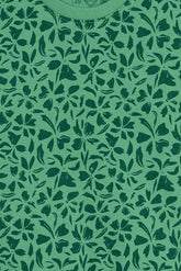 Green Printed Boy's Sweatshirt